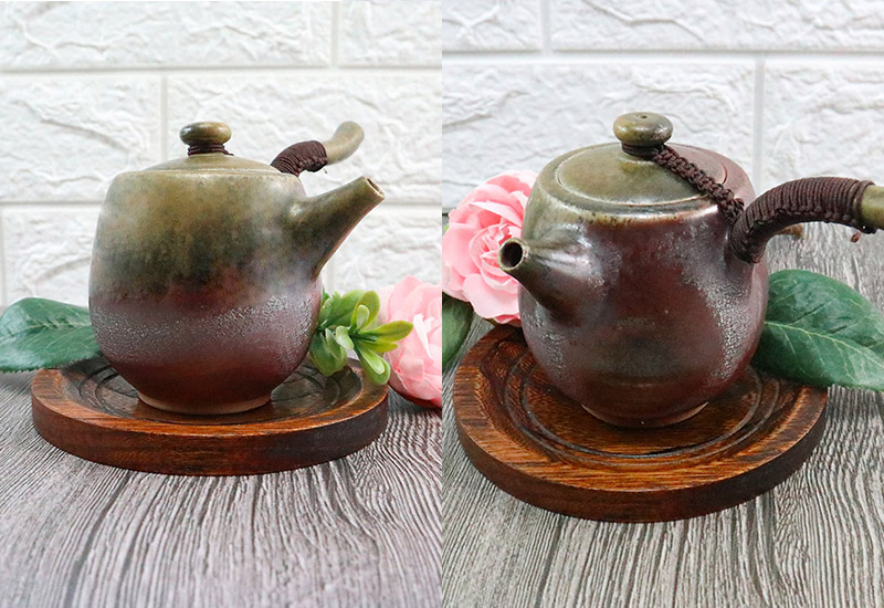 林映汝 春深 手工柴燒側把壺