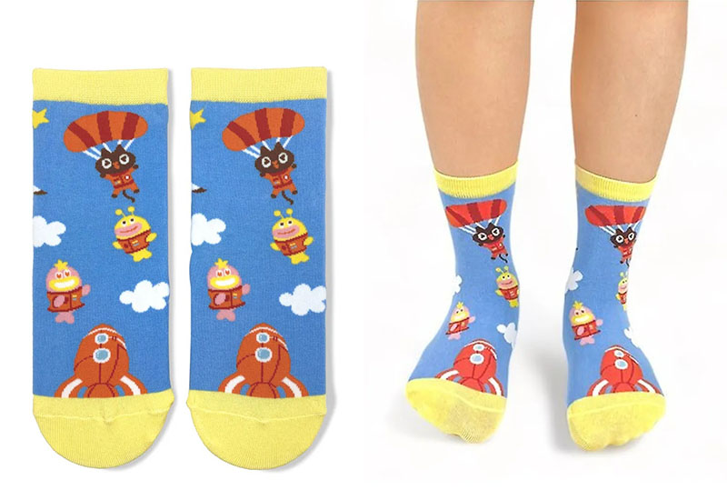 Kuroro太空學校04-童襪(2種尺寸)