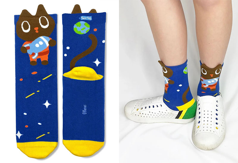 Kuroro太空學校01-童襪/成人襪(2種尺寸)