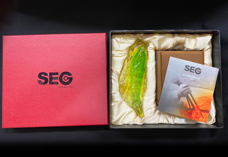 春池玻璃 台灣文鎮 Paperweight