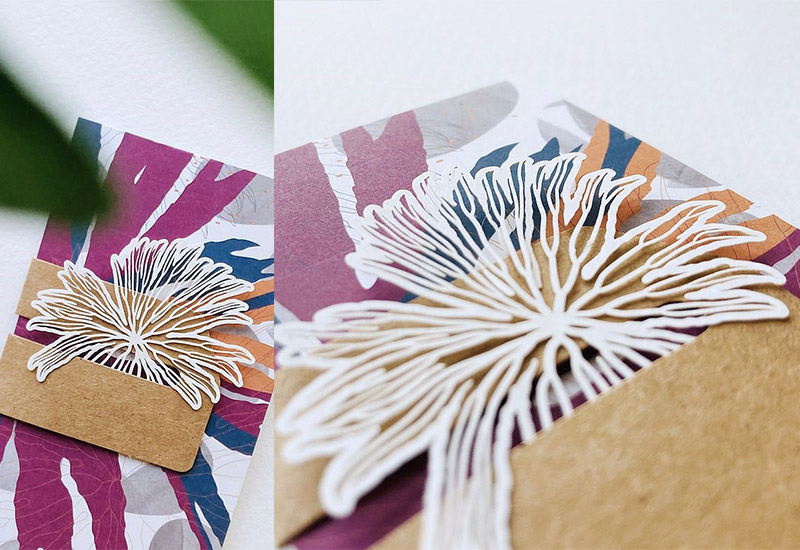 蕨類標本紙雕2.0 - 雙扇蕨