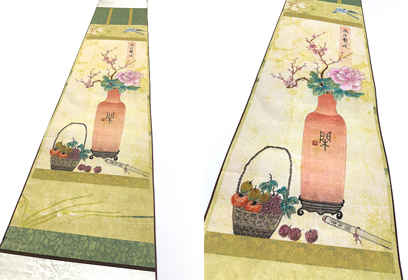 歲月靜好 捲抽掛畫