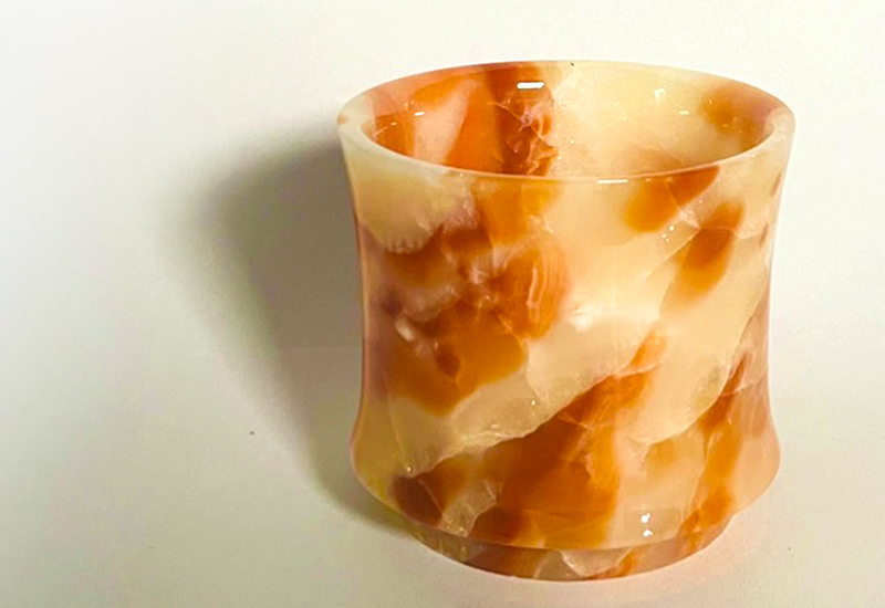 昇爵 玉石竹節杯(多色)