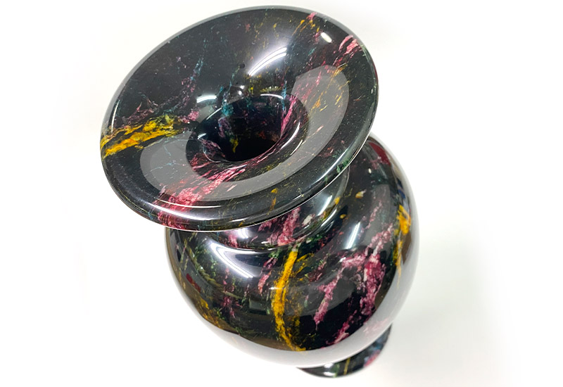 8x16七彩玉石花瓶