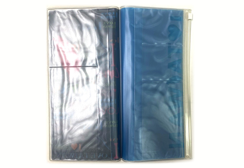 印象台灣 防水護照套(大)-文字黑 passport cover